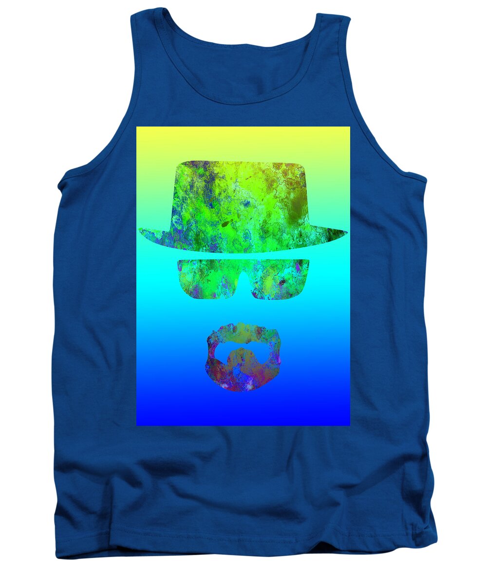 Breaking Bad Tank Top featuring the photograph Breaking Bad - Blue by Chris Smith