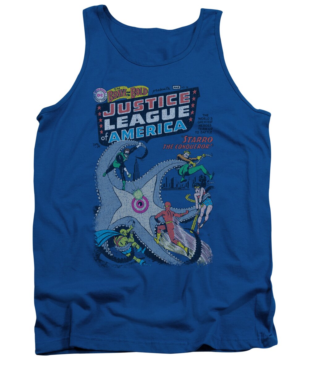 Dc Comics Tank Top featuring the digital art Dc - No 28 by Brand A