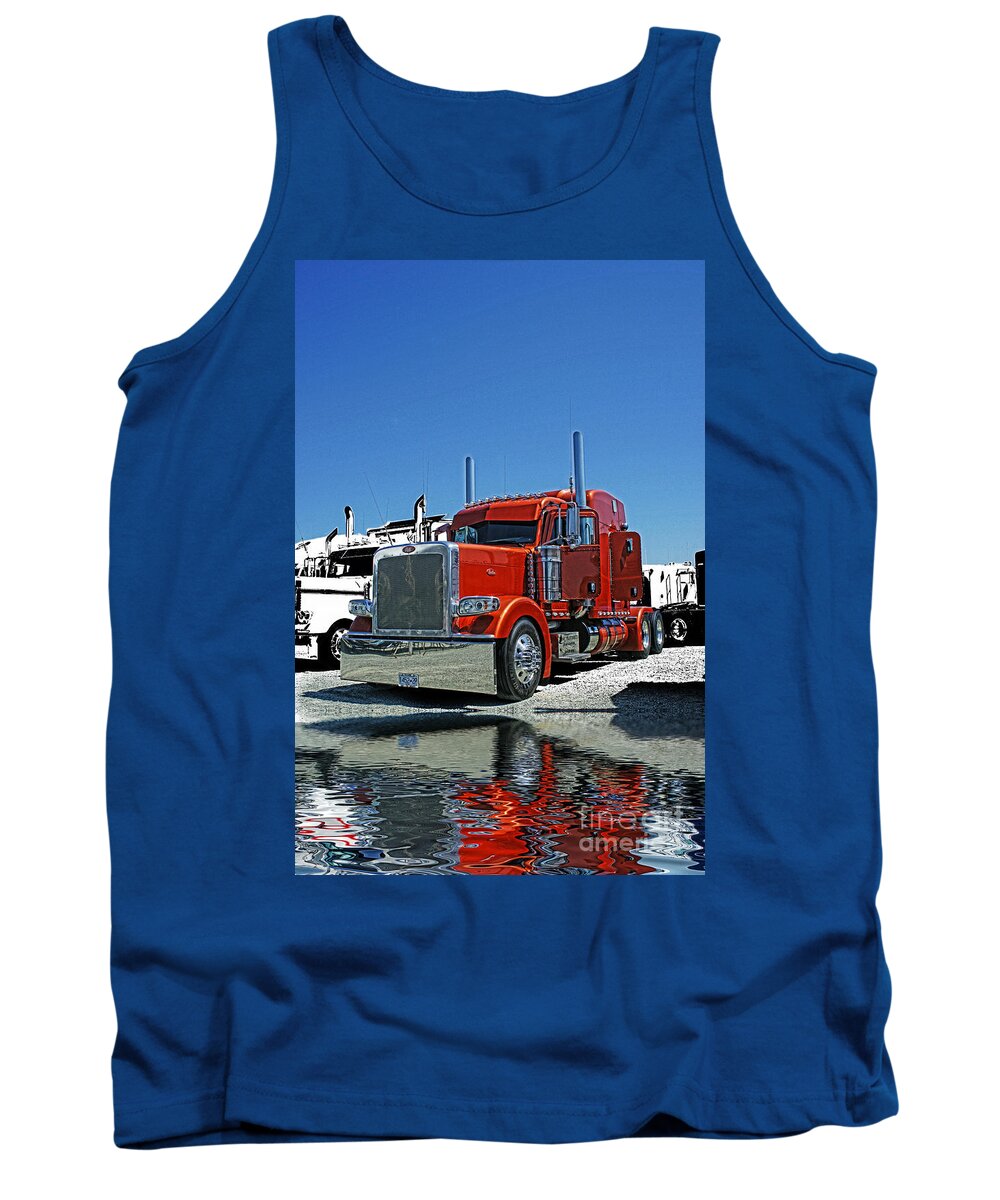 Trucks Tank Top featuring the photograph Hdrcatr3080-13 by Randy Harris