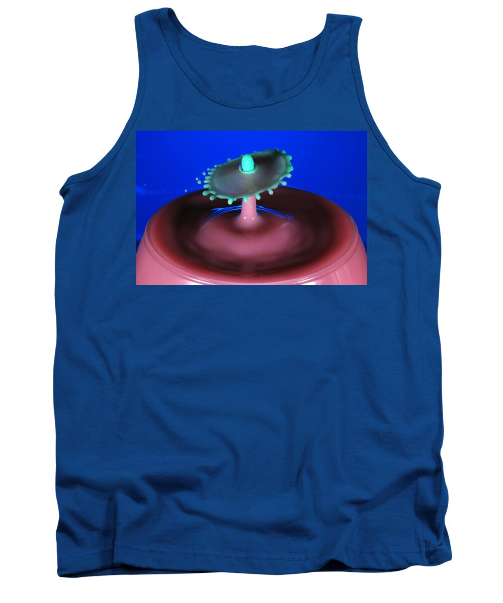 Water Drops Tank Top featuring the photograph Jelly Bean by Kevin Desrosiers