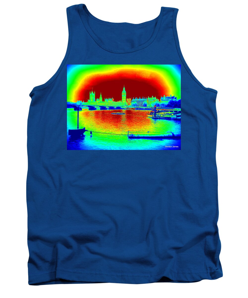 Landscape Tank Top featuring the photograph London Icon 1 by Gordon James