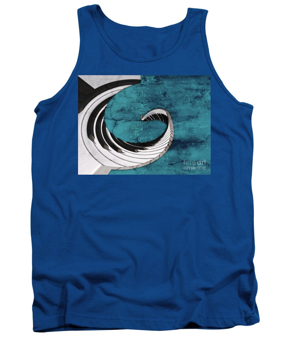 Piano Tank Top featuring the digital art Piano Fun - s02a by Variance Collections