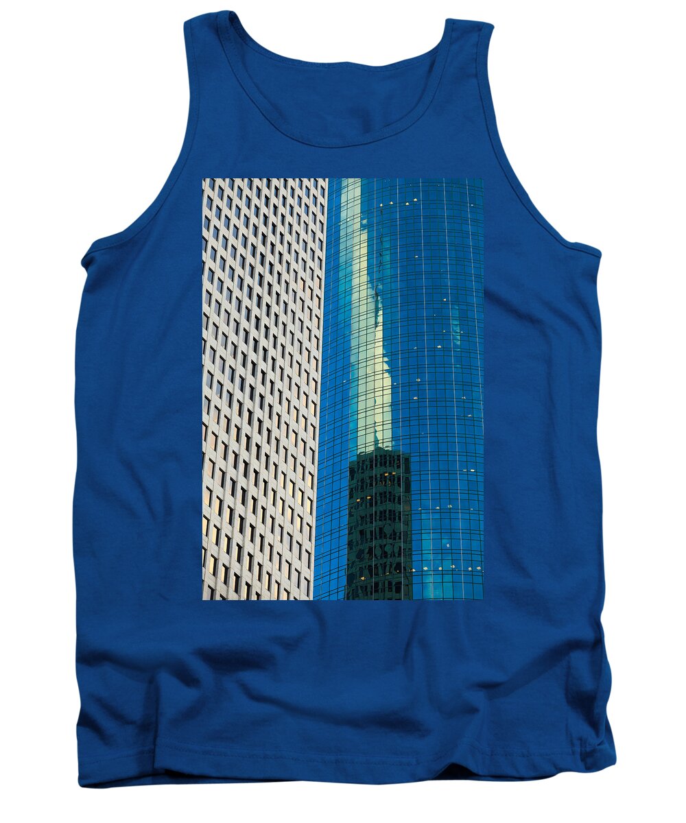 Architecture Tank Top featuring the photograph Side by Side by Raul Rodriguez