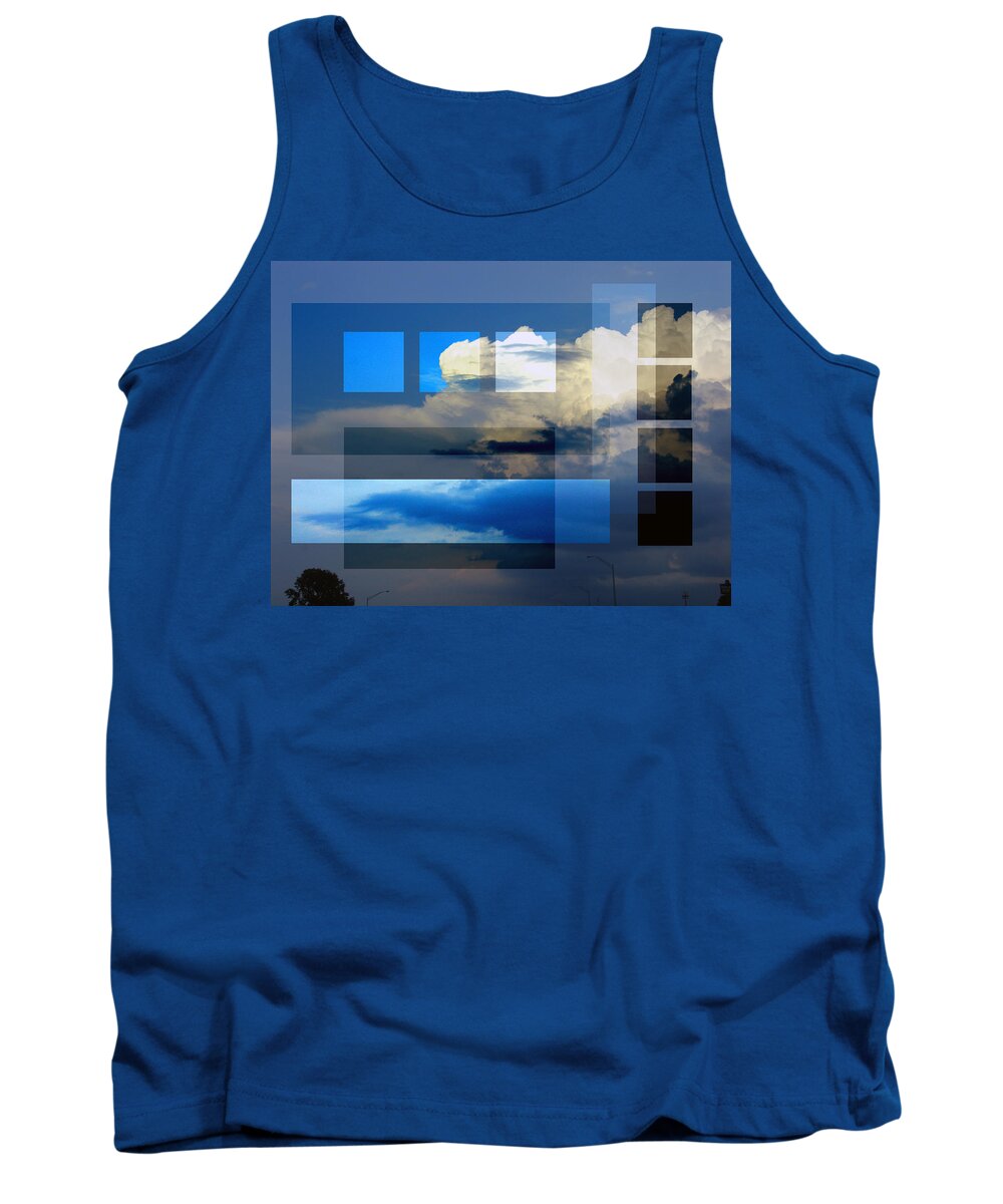 Skyscape Tank Top featuring the photograph Sky Collage by Steve Karol