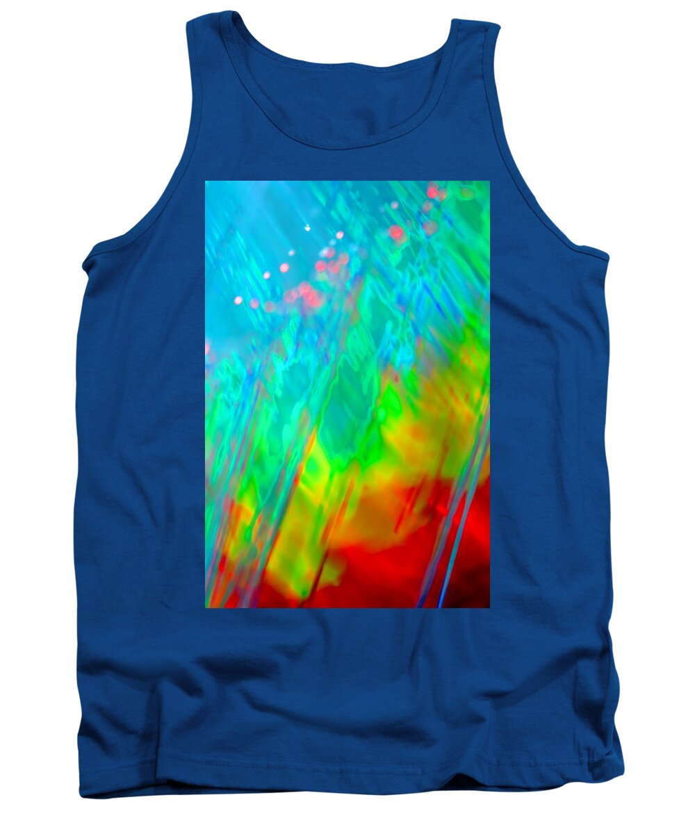 Abstract Tank Top featuring the photograph Stir It Up by Dazzle Zazz