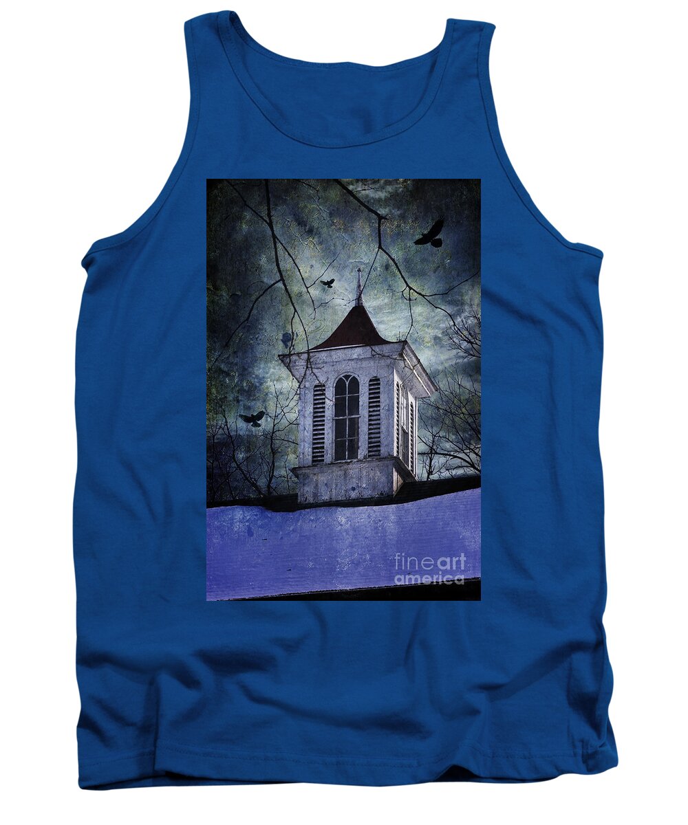 (snow Or Snowing) Tank Top featuring the photograph The Cupola by Debra Fedchin