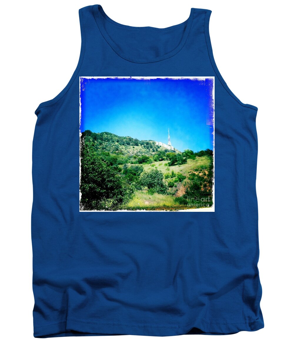 Hollywood Tank Top featuring the photograph Hollywood by Nina Prommer