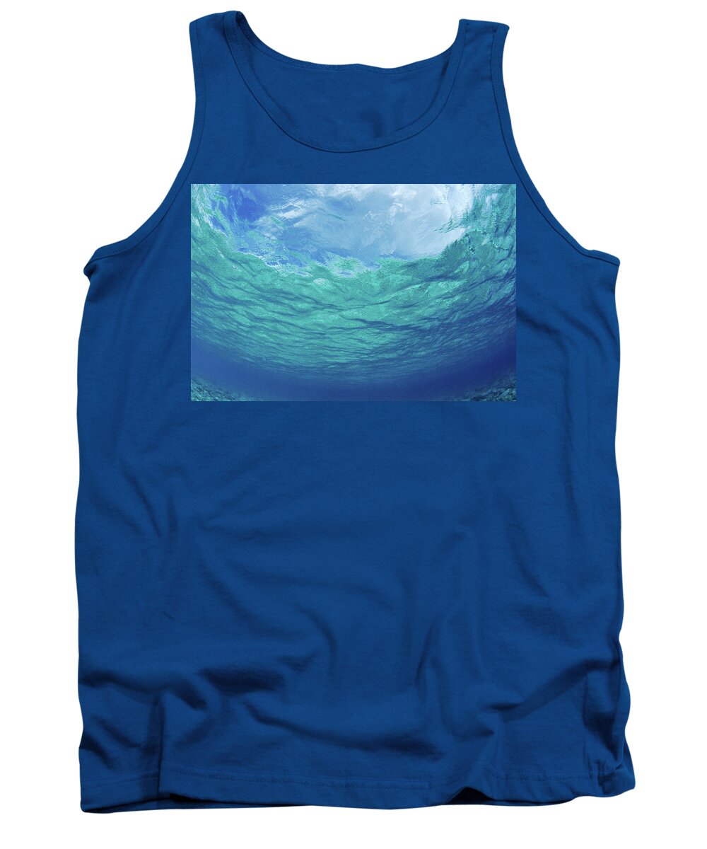Afternoon Tank Top featuring the photograph Upward to Surface by Don King - Printscapes
