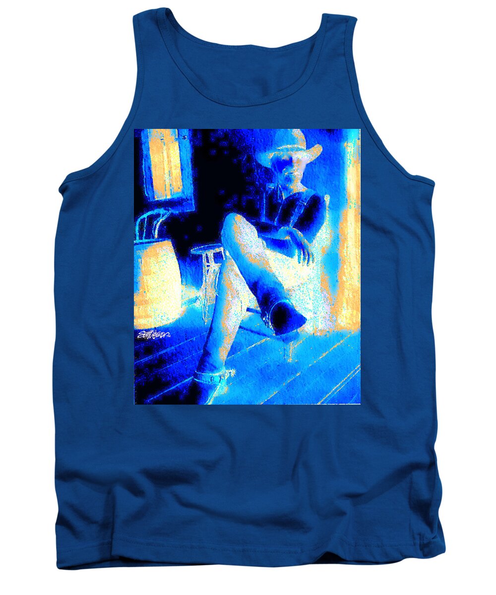 Waiting Up Tank Top featuring the photograph Waiting Up by Seth Weaver