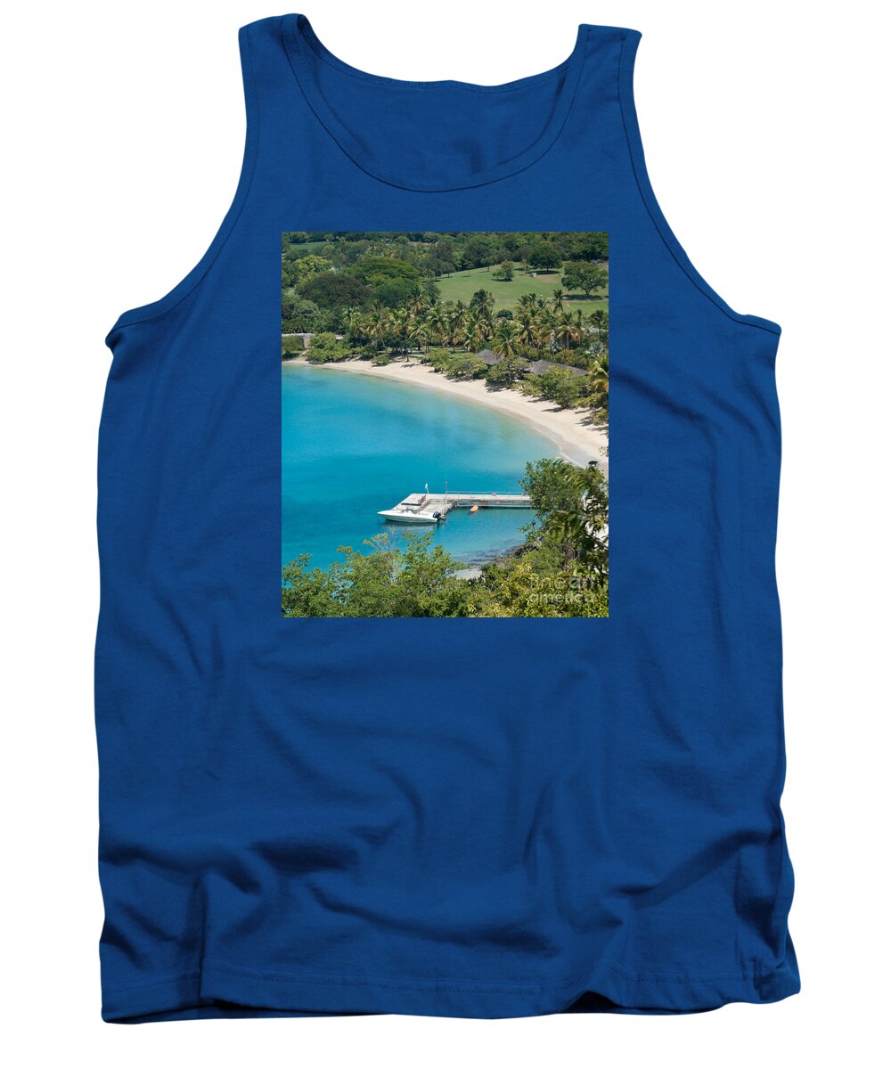 Virgin Islands Tank Top featuring the photograph Caneel Bay on Saint John - United States Virgin Island #1 by Anthony Totah