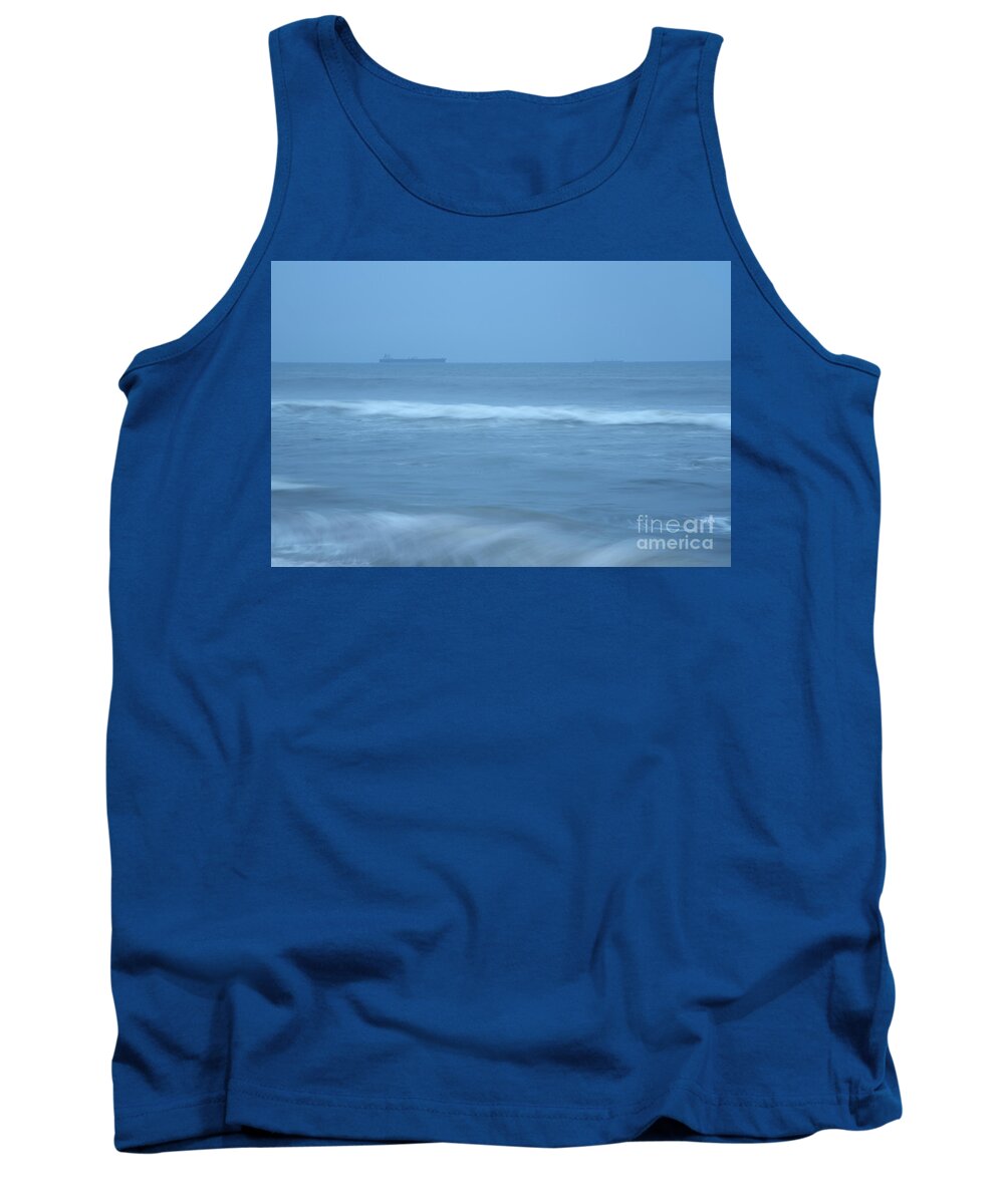 Waves Tank Top featuring the photograph Rhythm of Ocean waves #11 by Kiran Joshi