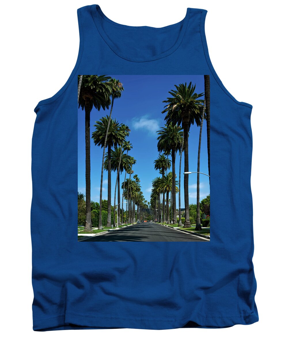 Beverly Hills Tank Top featuring the photograph Palms of Beverly Hills #3 by Mountain Dreams