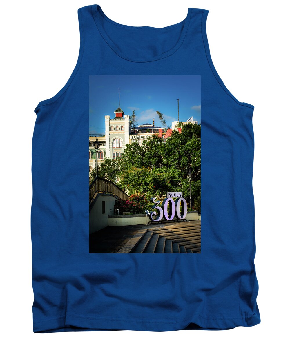 300 Years Tank Top featuring the photograph 300 Years Of New Orleans by Greg and Chrystal Mimbs