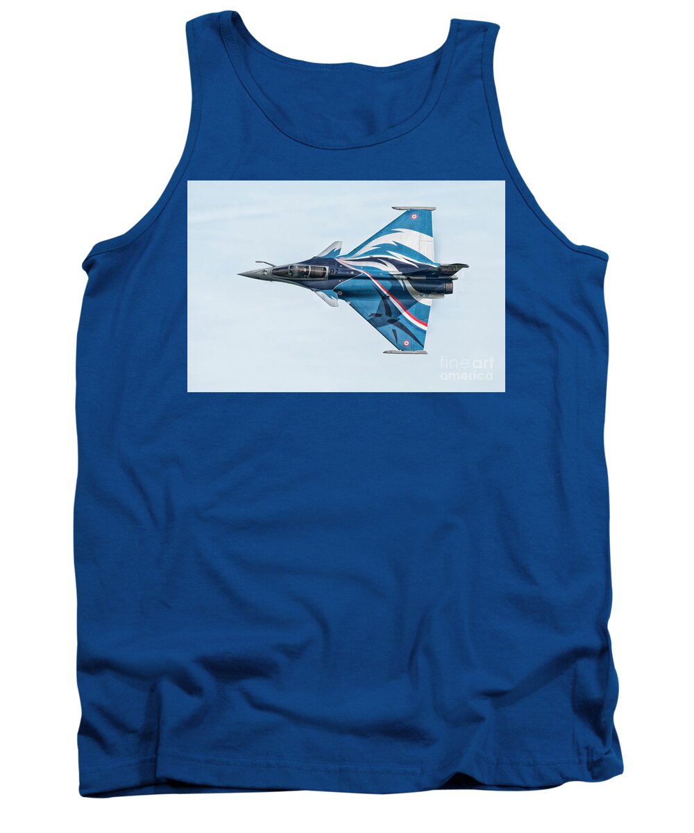 Rafale Tank Top featuring the photograph Dassault Rafale #4 by Airpower Art