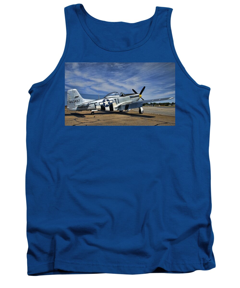 Angels Playmate Tank Top featuring the photograph Angels Playmate by Steven Richardson
