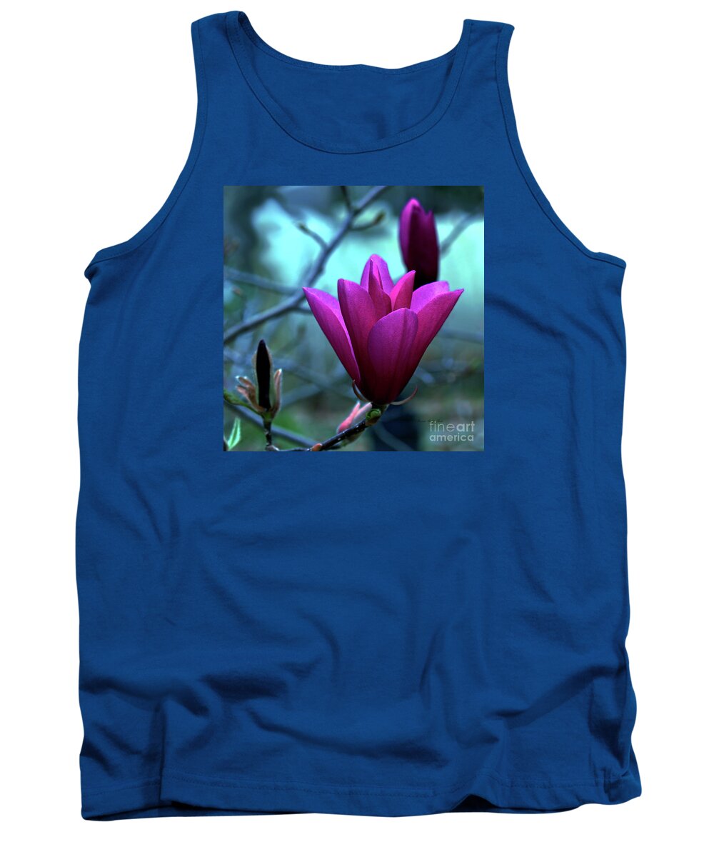 Magnolia Photography Tank Top featuring the photograph Bold Delicacy by Patricia Griffin Brett
