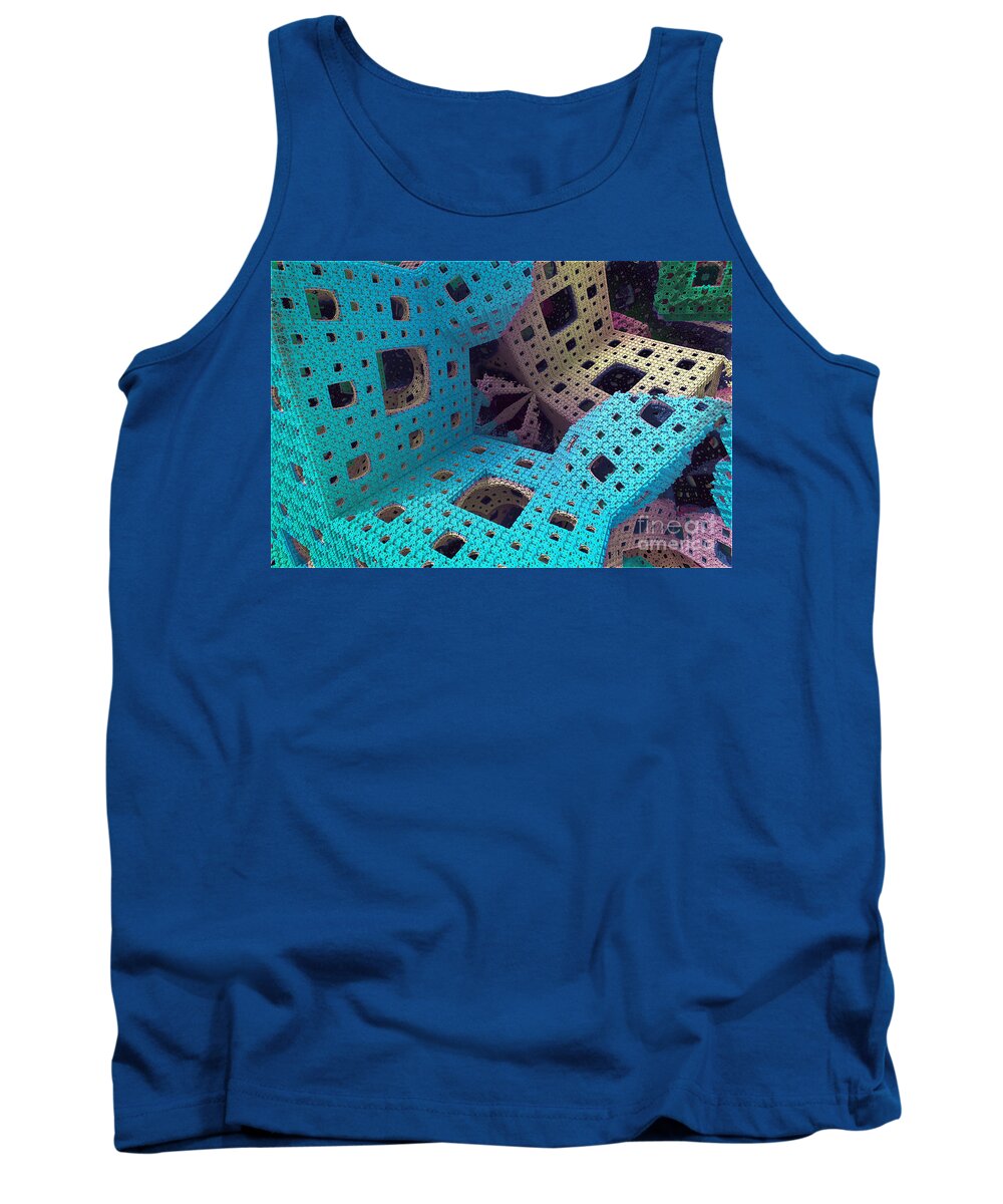 Computer Tank Top featuring the digital art Childs Play by Jonas Luis