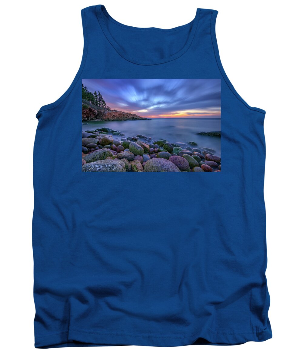Acadia National Park Tank Top featuring the photograph Dawn in Monument Cove by Rick Berk