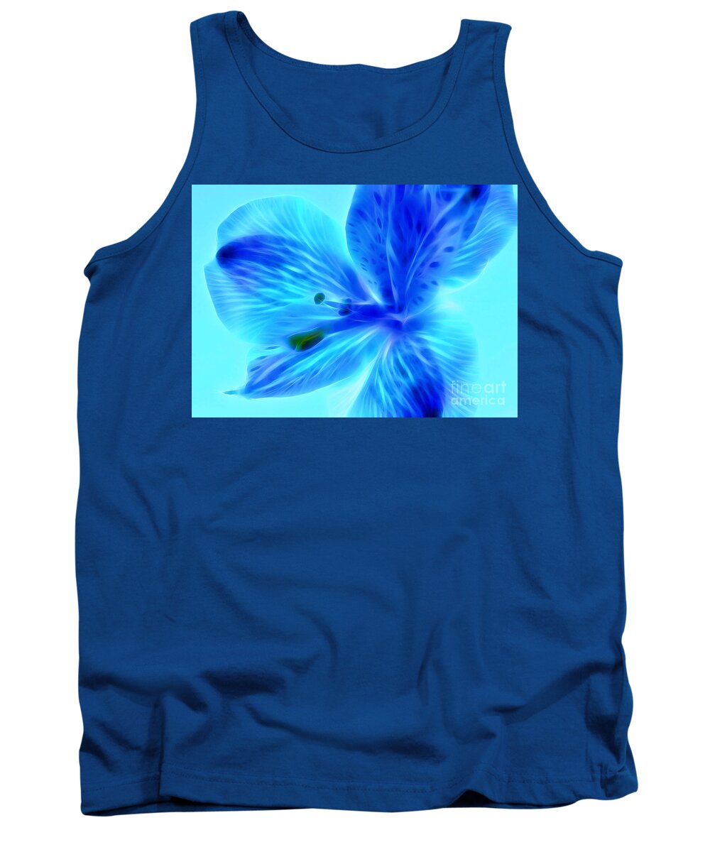 Amaryllis Tank Top featuring the photograph Delicate Nature by Krissy Katsimbras