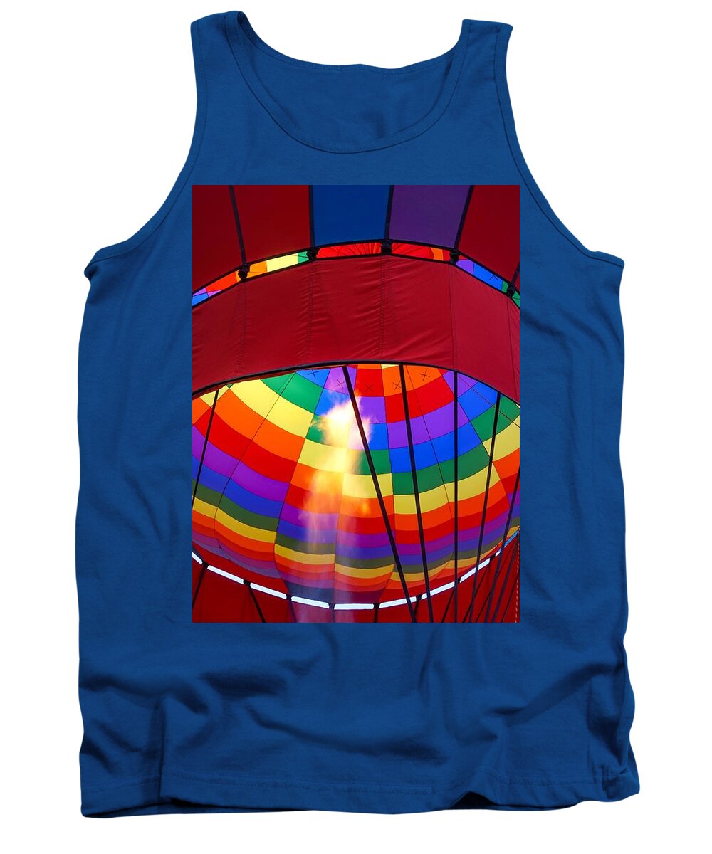  Tank Top featuring the photograph Fiery by Kendall McKernon