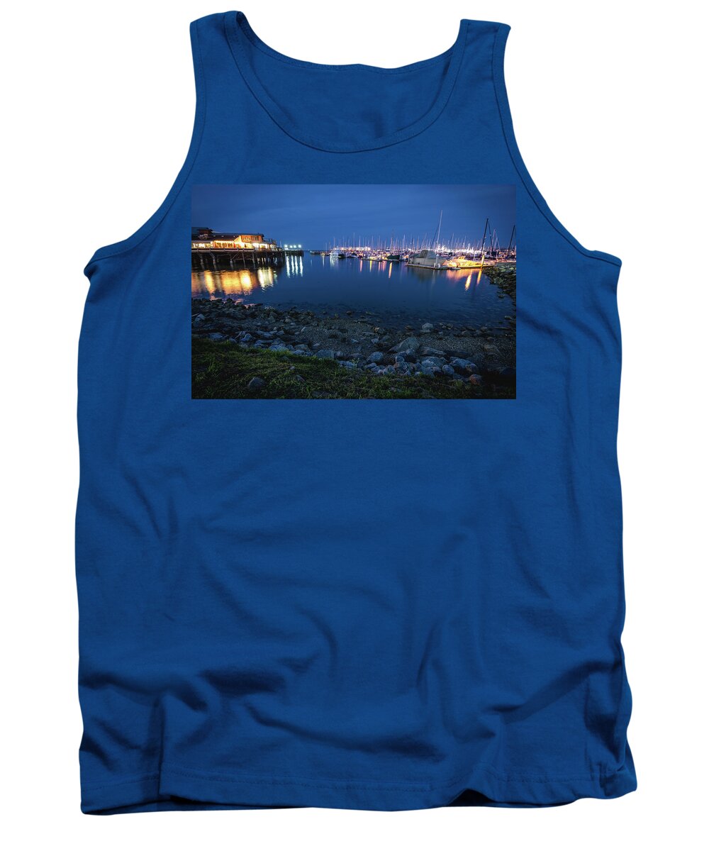 Landscape Tank Top featuring the photograph Fisherman's Wharf by Margaret Pitcher