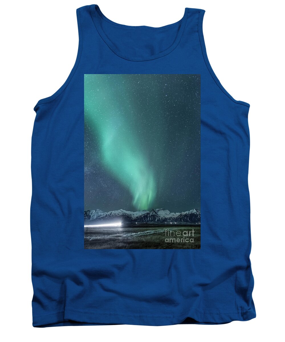 Kremsdorf Tank Top featuring the photograph Flash In The Night by Evelina Kremsdorf