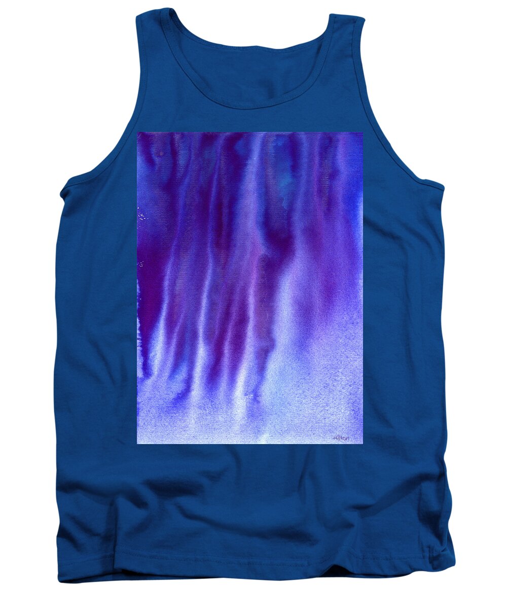 Frost Tank Top featuring the painting Frosty Evening by Hakon Soreide