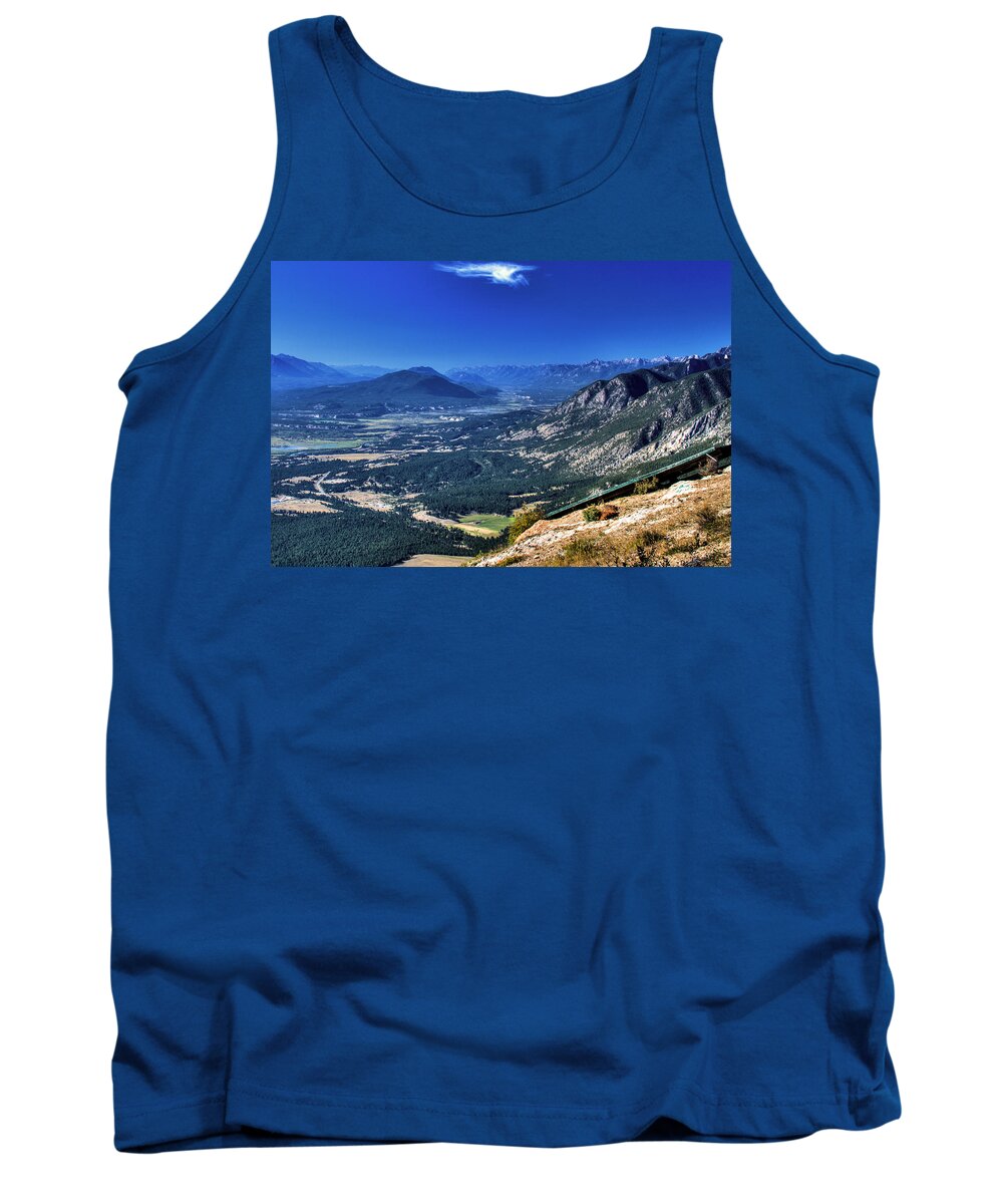 Hang Tank Top featuring the photograph Hang Gliders Point of View by Monte Arnold