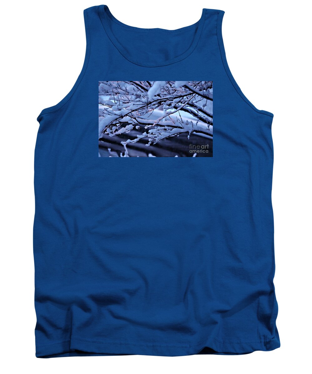 Snow Tank Top featuring the photograph Little light make me smile by Yumi Johnson