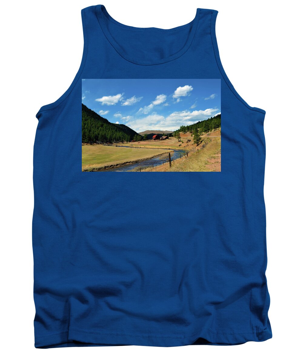 Valley Tank Top featuring the photograph Living In The Valley by Angelina Tamez