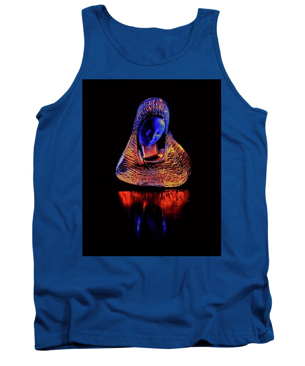 Christmas Tank Top featuring the photograph Madonna by Stuart Harrison