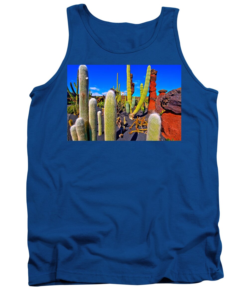 Spain Tank Top featuring the photograph Miracles Yard by Jean-luc Bohin