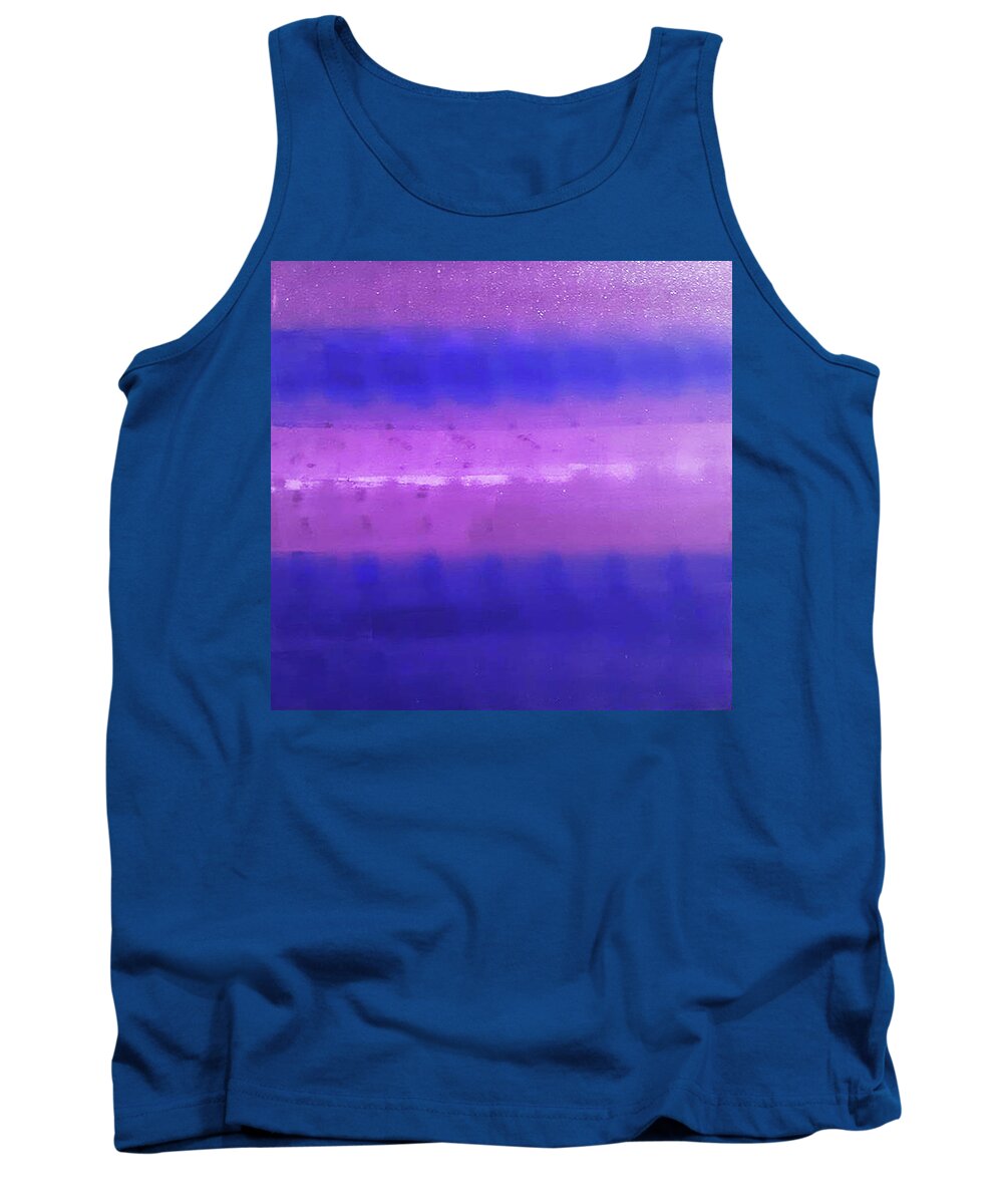 Abstract Tank Top featuring the painting Mood by Femme Blaicasso