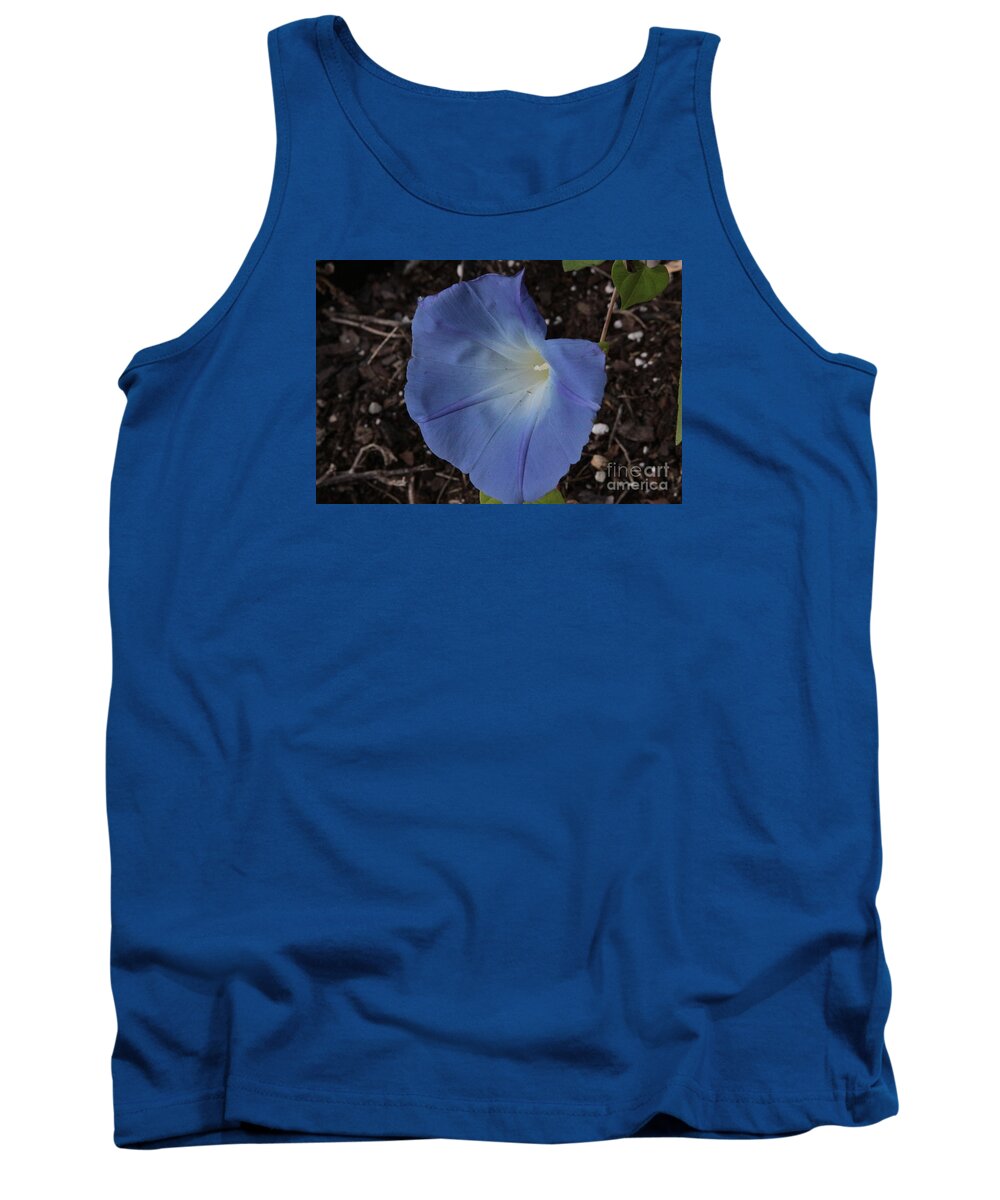 Morning Glory Tank Top featuring the photograph Morning Glory by Robin Pedrero