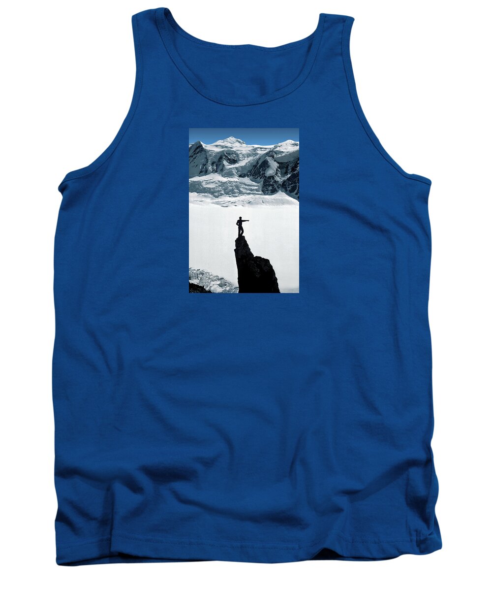 The Walkers Tank Top featuring the photograph On Point by The Walkers
