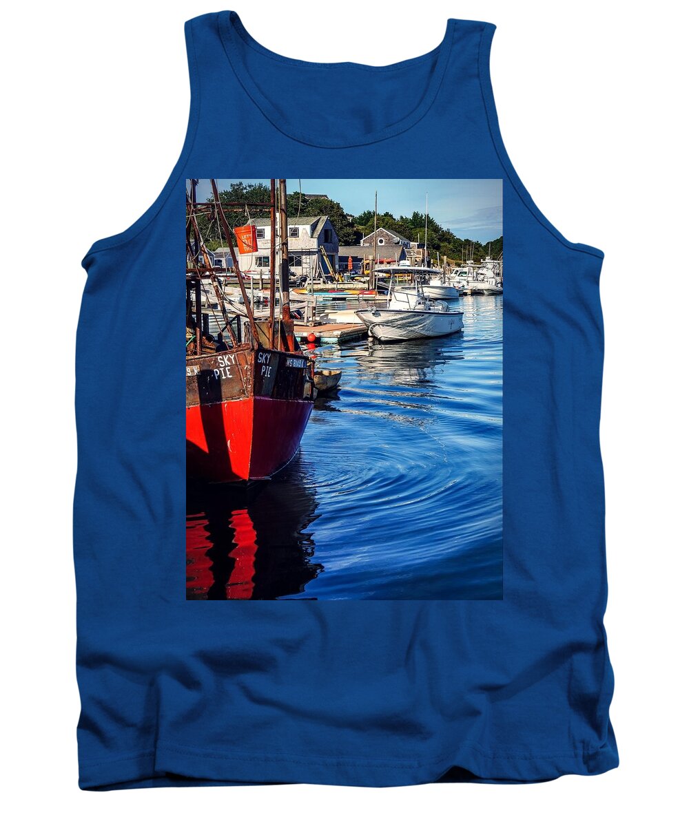  Tank Top featuring the photograph Red White Blue by Kendall McKernon