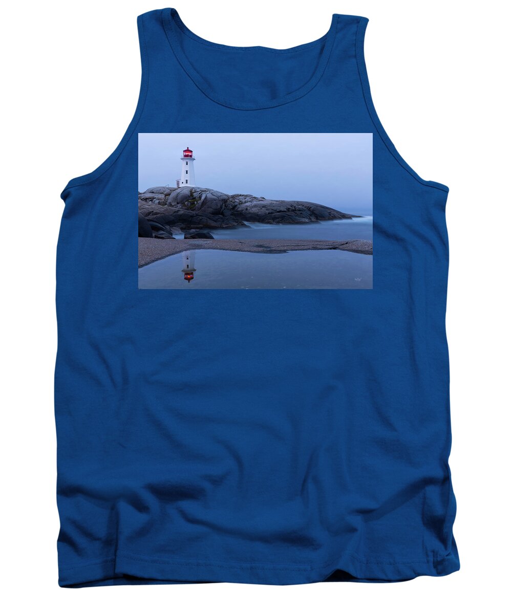 Nova Scotia Tank Top featuring the photograph Reflections of Peggy by Everet Regal