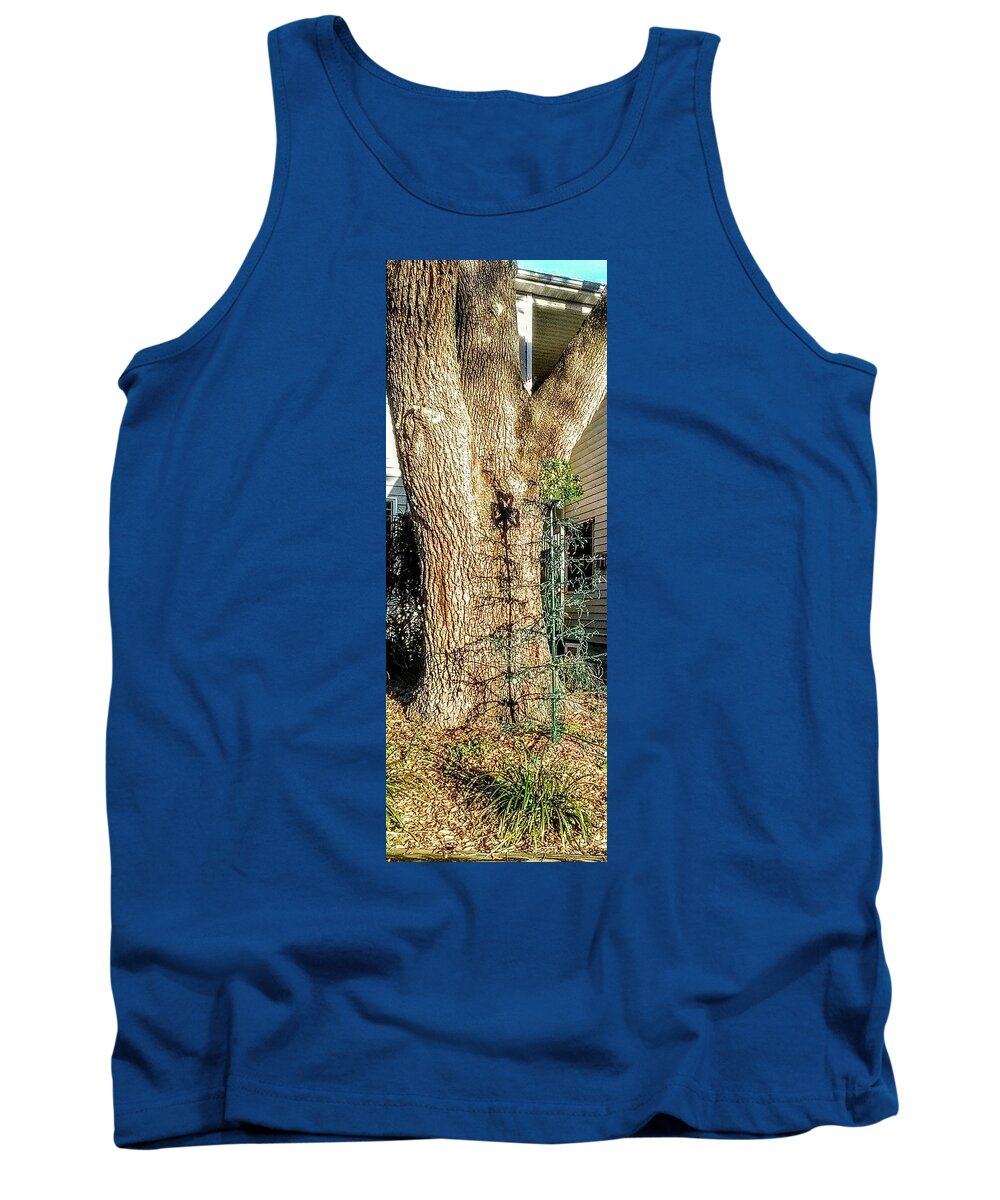 Shamrock Tank Top featuring the photograph Reflections by Suzanne Berthier