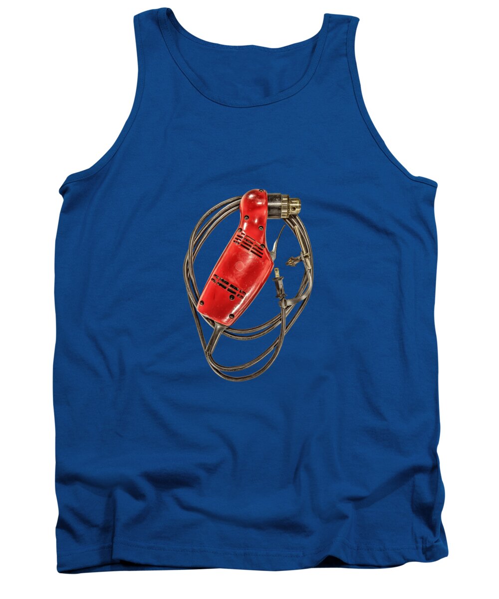 Antique Tank Top featuring the photograph Right Angle Drill by YoPedro