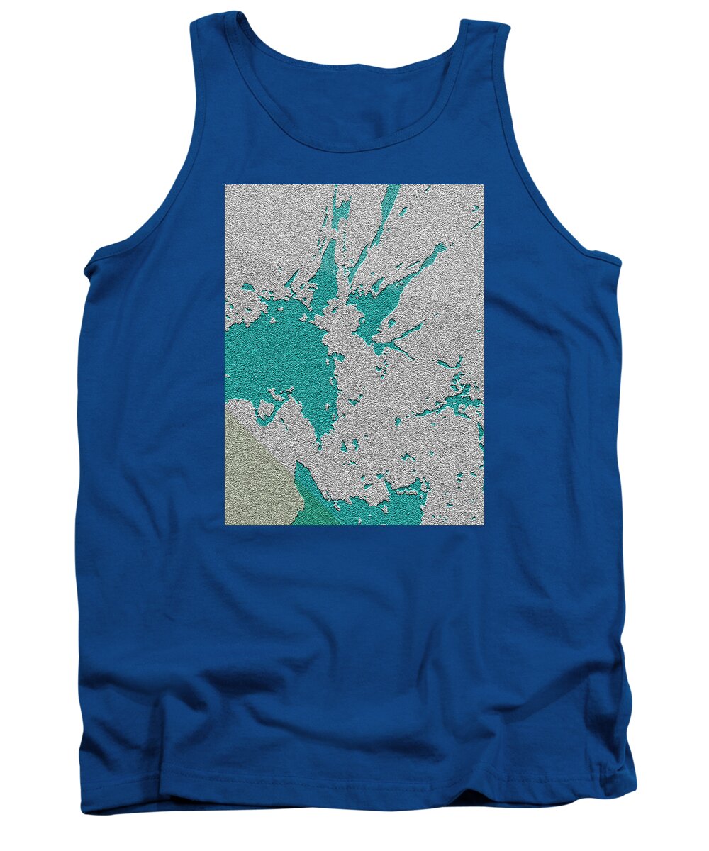 Acrylic Tank Top featuring the painting Road by Roro Rop