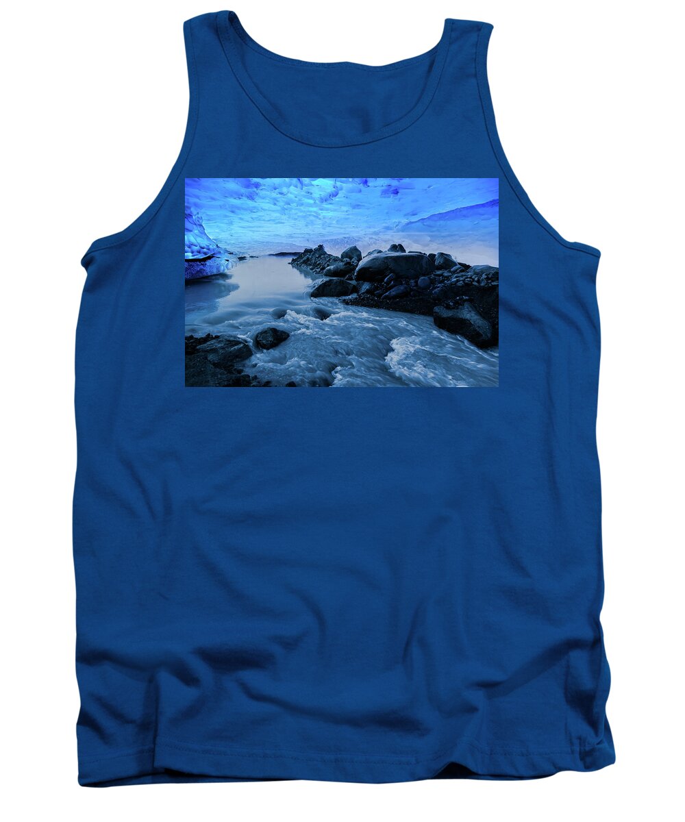 Landscape Tank Top featuring the photograph Sapphire Palace 2 by Ryan Weddle