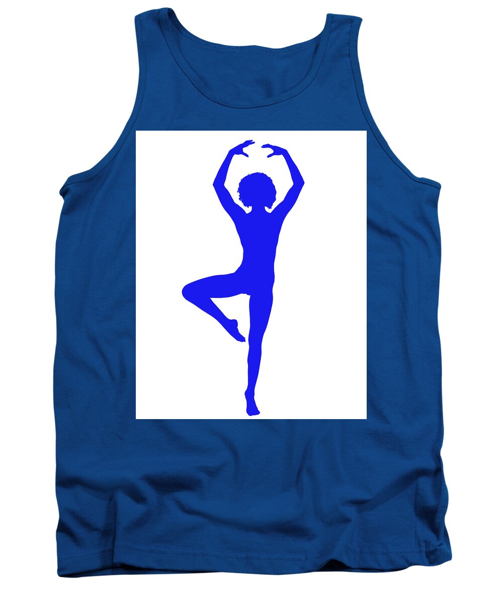 Silhouette Tank Top featuring the photograph Silhouette 23 by Michael Fryd