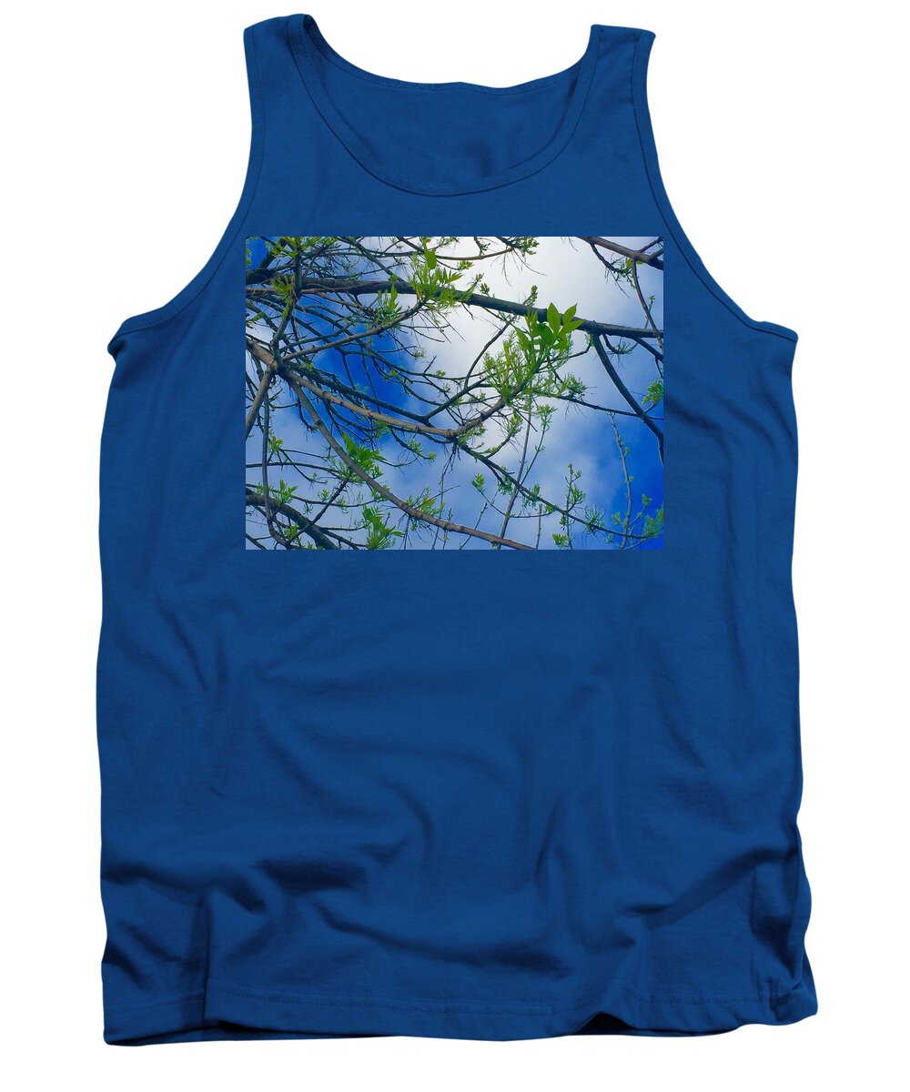 Spring Tank Top featuring the photograph Spring Is In the Air by Etta Harris