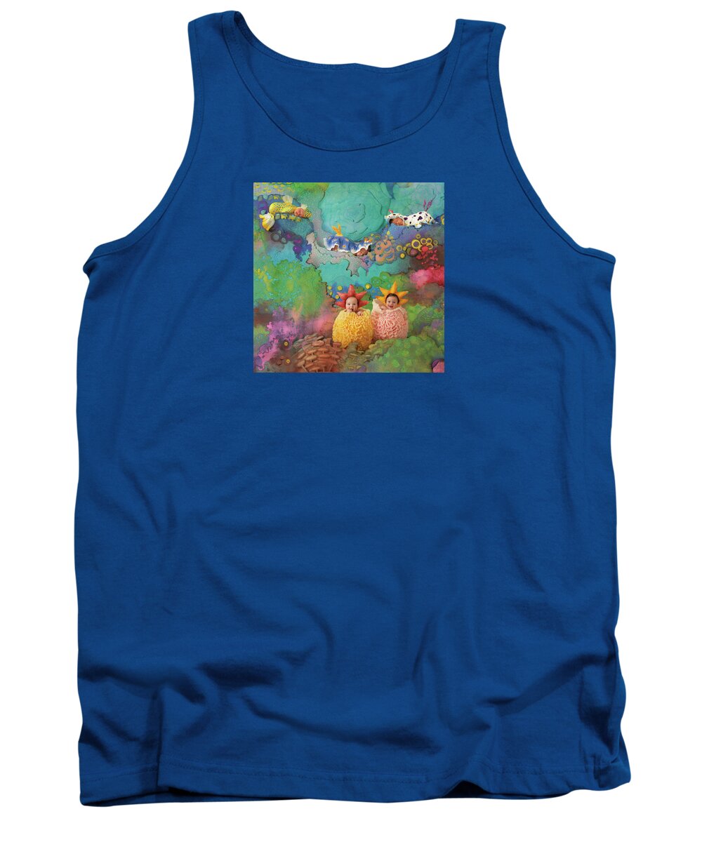 Under The Sea Tank Top featuring the photograph The Great Barrier Reef by Anne Geddes