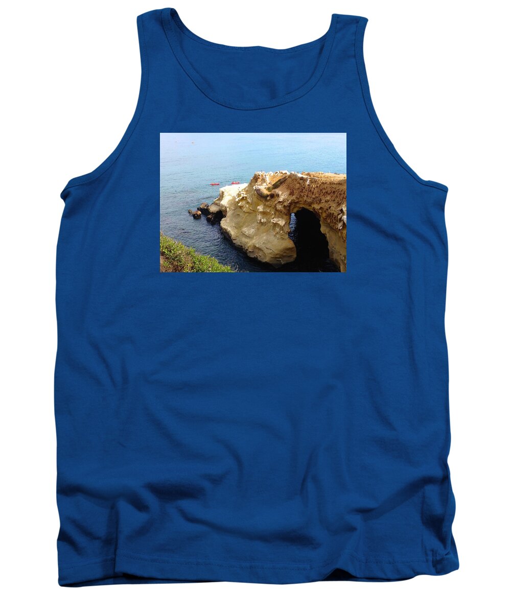 La Jolla Tank Top featuring the photograph This is La Jolla by Beth Saffer