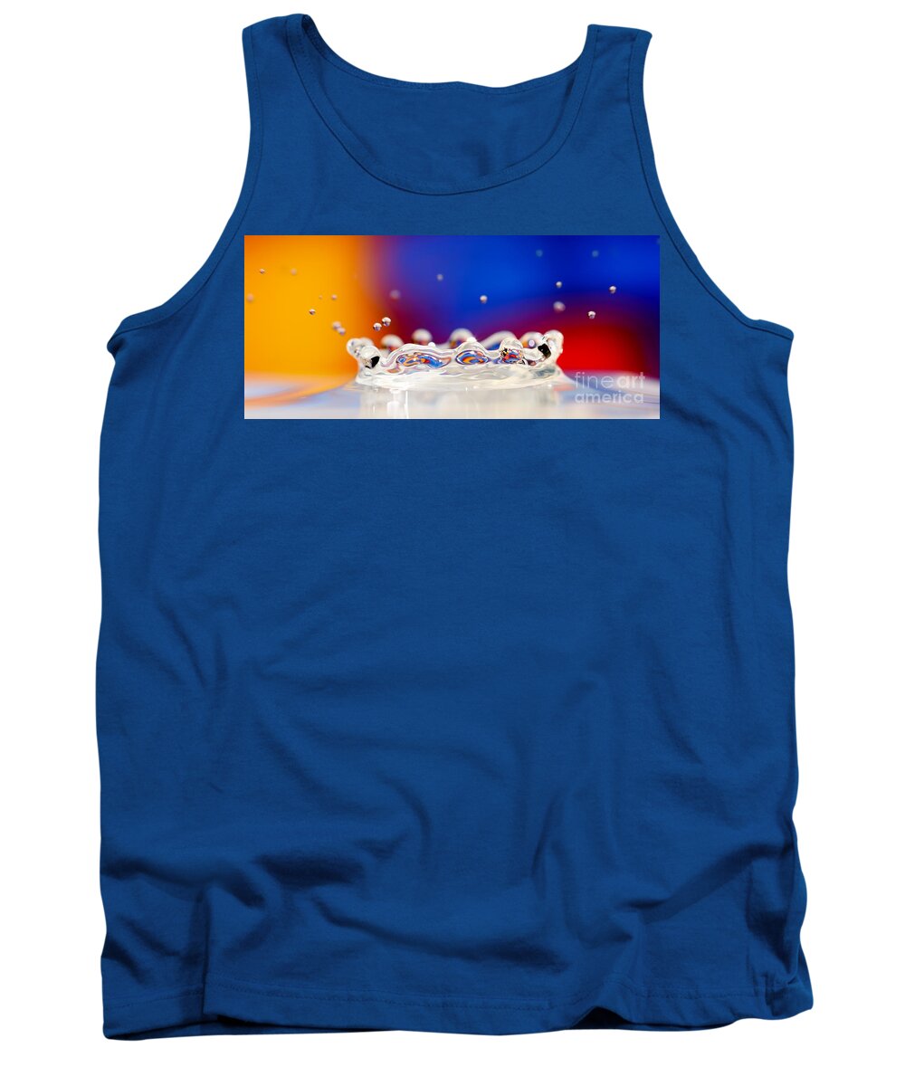 Miscellaneous Tank Top featuring the photograph Water drop by Colin Rayner
