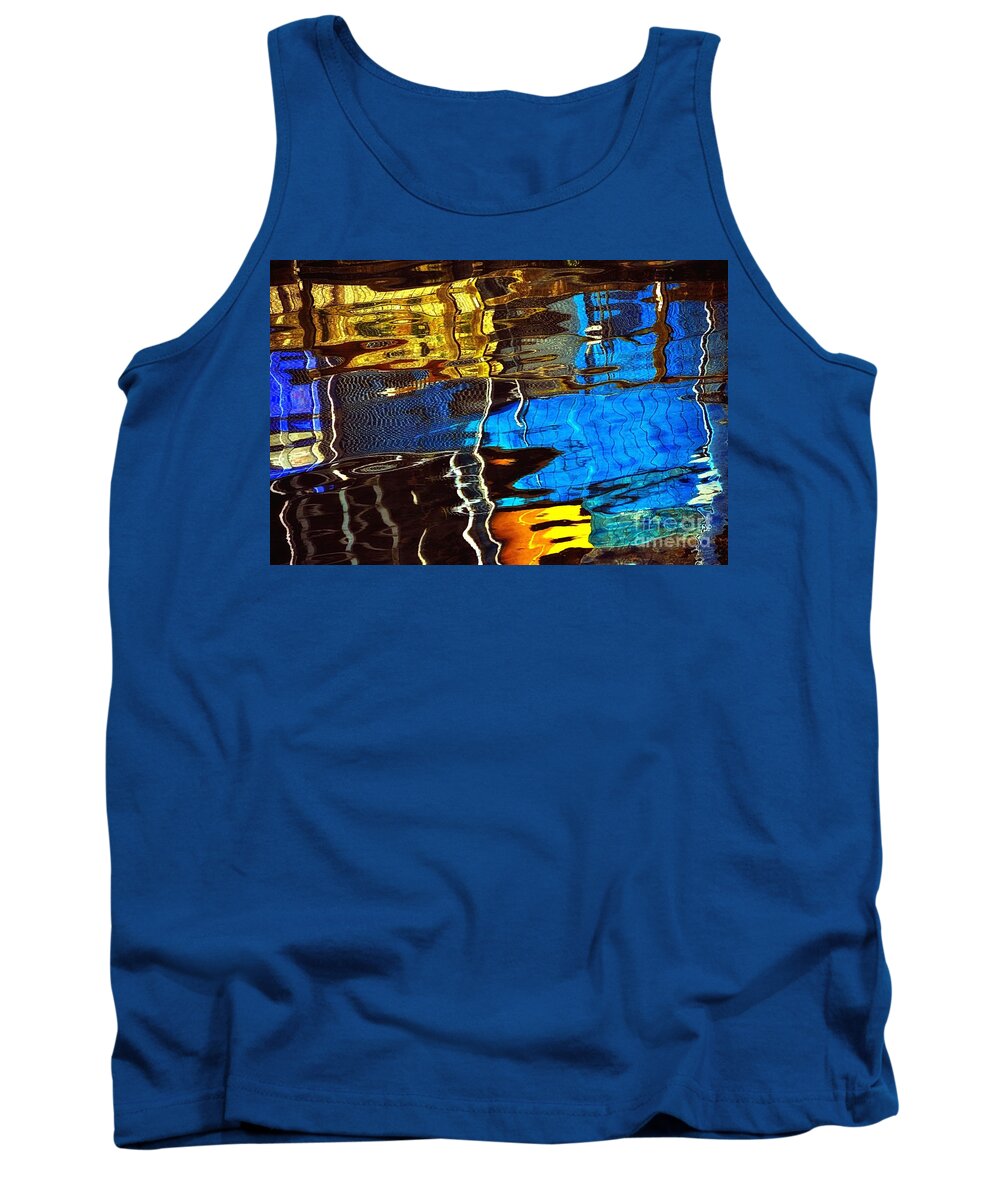Water Tank Top featuring the photograph Water Quilt by Lauren Leigh Hunter Fine Art Photography