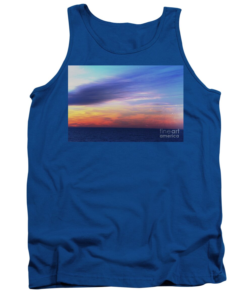 America Tank Top featuring the photograph When The Sun Kissed The Sky by Robyn King