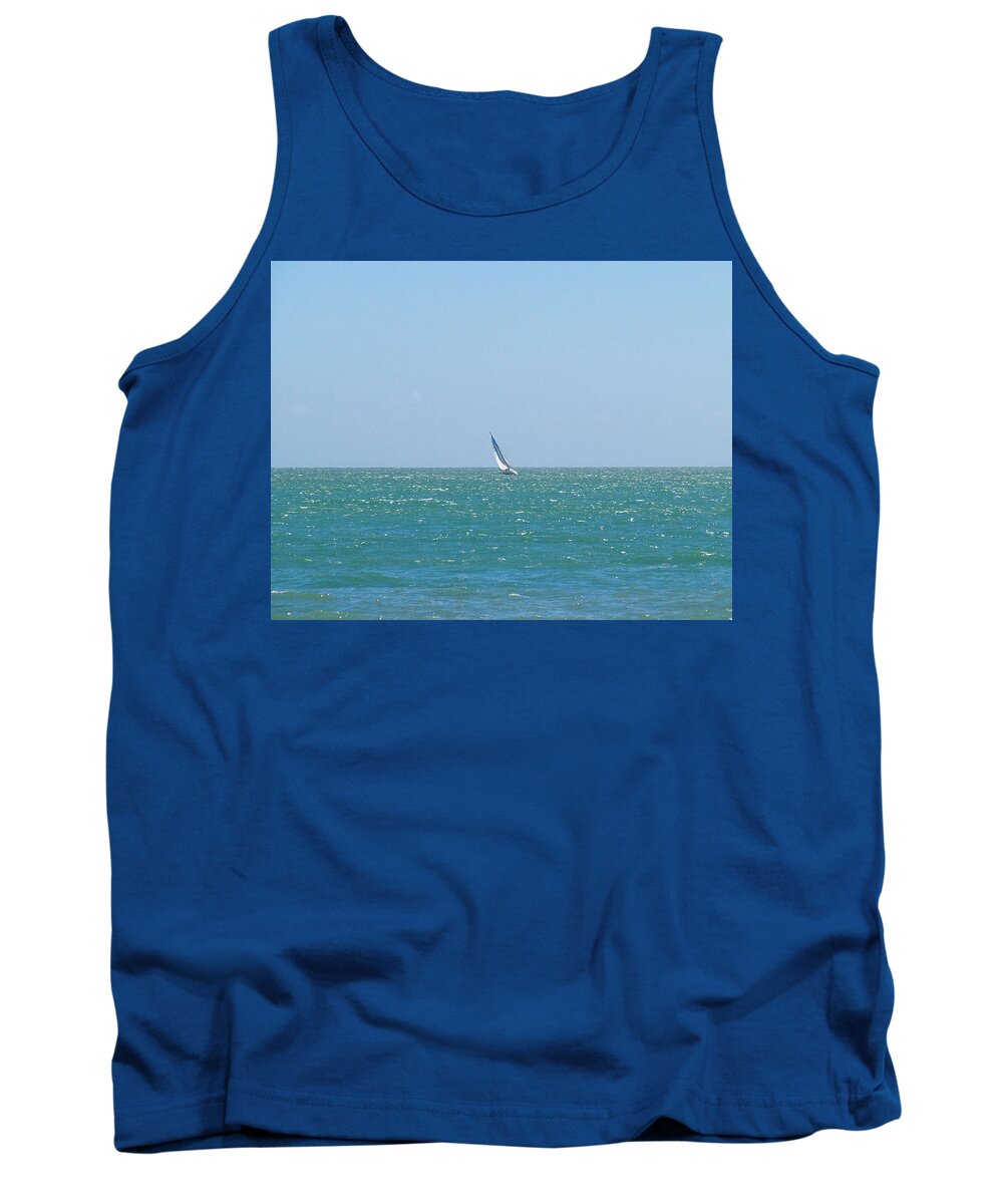 Sailing Tank Top featuring the photograph Wind in the sails by Francesca Mackenney
