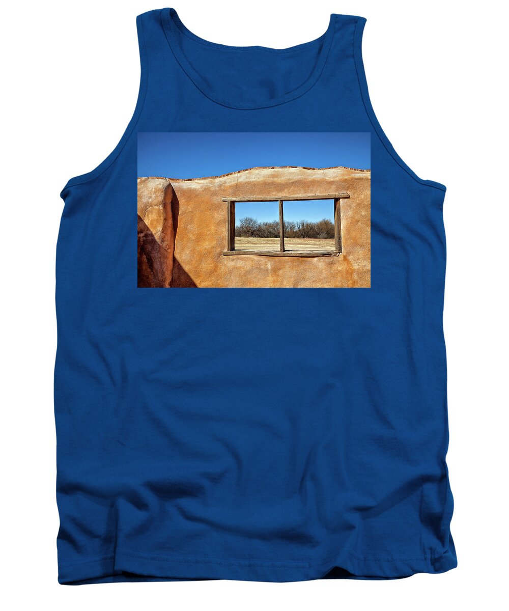 Adobe Window Tank Top featuring the photograph Mission at Tumacacori Arizona by Catherine Walters